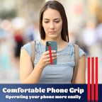 TEAMOLA 3pcs Silicone Phone Grip Holder Strap - Image 6