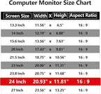 24 Inch Computer Privacy Screen Protector - Image 3