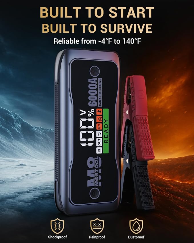 MOSTOOL M8 6000A Car Battery Jump Starter - Image 5