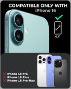 TORU CX Slim for iPhone 16 Case Wallet | Protective Shockproof Heavy Duty Cover - Image 2