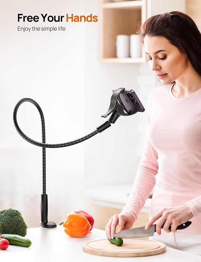 Gooseneck Phone Holder for Bed - Image 5