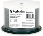 Verbatim BD-R 25GB 16X Blu-ray Recordable Media Disc DataLifePlus White Inkjet by Verbatim