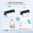 JADENS Bluetooth Thermal Printer, Support 8.5" X 11" US Letter, Portable - Image 5