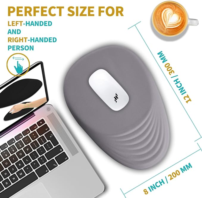 Hokafenle Ergonomic Mouse Pad Wrist Support - Image 4