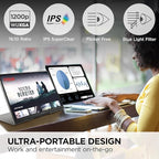 ViewSonic VG1656N 16 Inch 1200p IPS Wireless Portable Monitor - Image 2