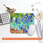Square Mouse Pad Lrises, Personalized Premium-Textured Custom Mouse Mat Design - Image 6