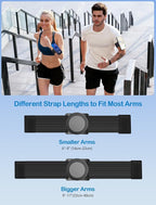 TOPGO Running Phone Holder for iPhone Magnetic Wrist Phone Holder, Magsafe - Image 4