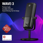 Elgato Wave:3 - Premium Studio Quality USB Condenser Microphone - Image 3