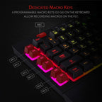 Redragon K512 Shiva RGB Backlit Membrane Gaming Keyboard - Image 2