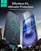 ESR 3 Pack 9H+ Glass for iPhone 16 Plus/iPhone 15 Plus Screen Protector - Image 2