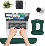 MOSISO Wrist Rest Support for Mouse Pad & Keyboard Set, Ergonomic Mousepad - Image 2