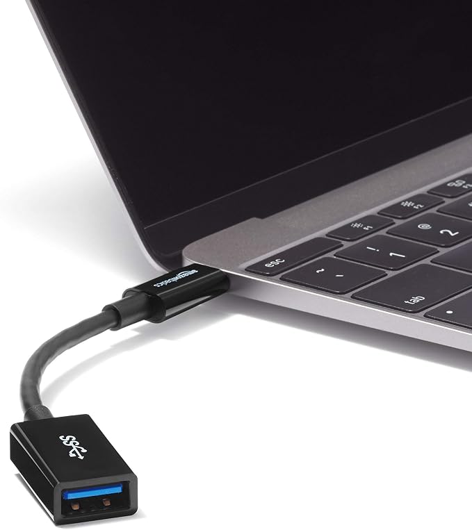 Amazon Basics USB 3.1 USB-C to USB-A Female Adapter Cable Converter, 5Gbps - Image 5