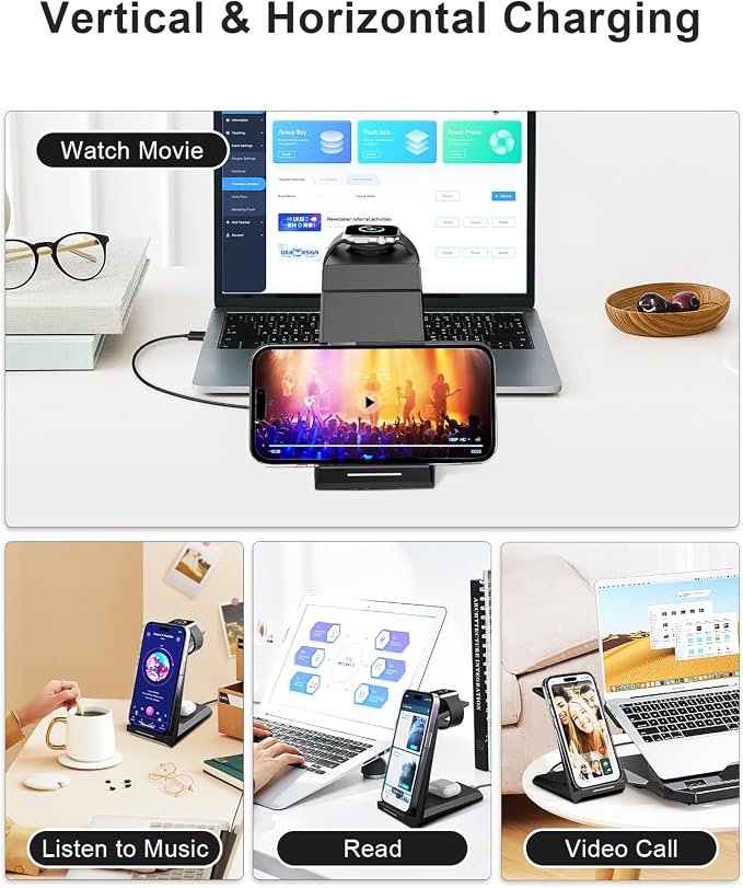 Wireless Charging Station for iPhone - Image 4