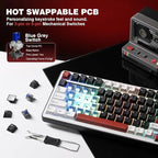 YUNZII B75 PRO Wireless Mechanical Keyboard, 75% Layout - Image 5