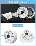 WEILAILIFE 【Compatible Almost All Cameras Type】 Security Camera Junction Box - Image 4