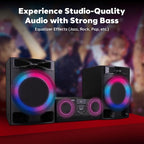 Pyle Mini Hi-Fi Bluetooth Stereo System – 3-Piece CD Player - Image 2