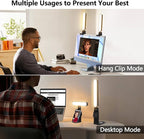 yAyusi Dual-lamp Video Conference Lighting, LED Streaming Light - Image 3