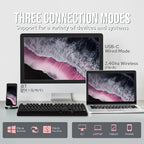 EPOMAKER Galaxy100 QMK/VIA Wireless Gaming Keyboard, Aluminum Shell, - Image 5