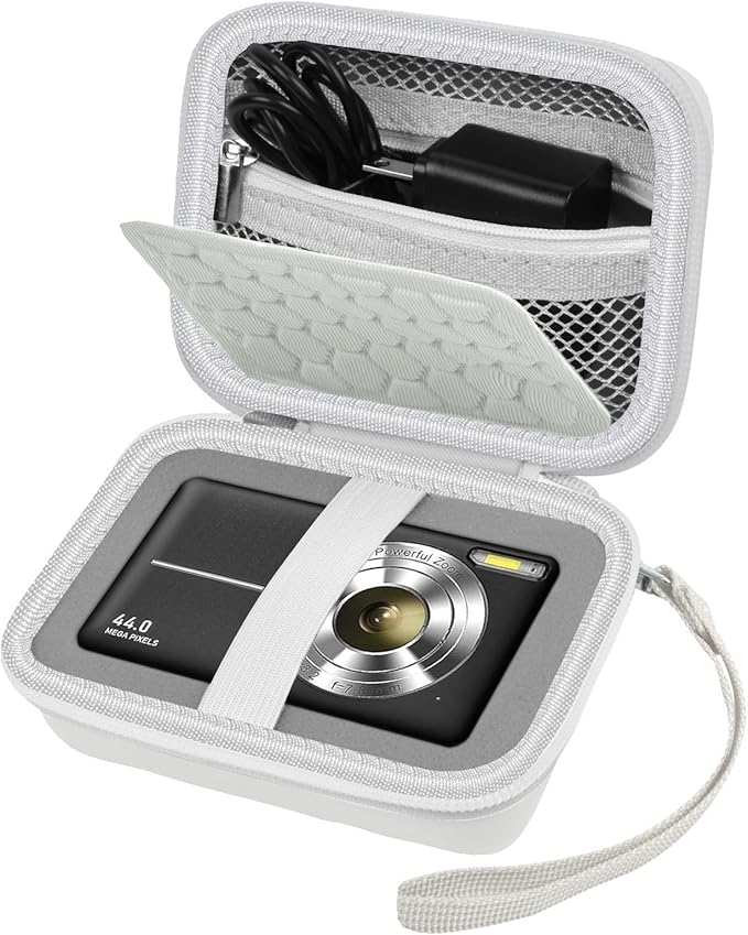 Carrying & Protective Case for Digital Camera, AbergBest 21 Mega Pixels 2.7" by COMECASE