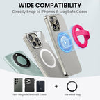Magnetic Silicone Ring Grip Phone Holder, Loop Grip Phone Holder, Magnetic - Image 4