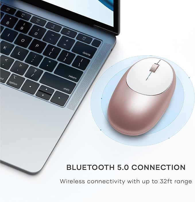 Satechi M1 Wireless Bluetooth Mouse, USB-C Rechargeable, Compact & Portable - Image 2