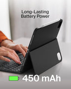 Belkin Everyday Keyboard Case w/Cradle, Backlit Bluetooth Keyboard, Magnetic - Image 6