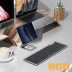 ProtoArc Foldable Bluetooth Keyboard, XK01 Folding Wireless Portable Keyboard - Image 3