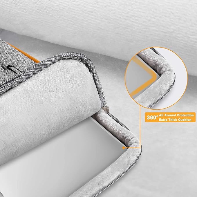 MOSISO 360 Protective Laptop Shoulder Bag, 13-13.3 inch Computer Bag Compatible - Image 3