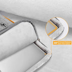 MOSISO 360 Protective Laptop Shoulder Bag, 13-13.3 inch Computer Bag Compatible - Image 3