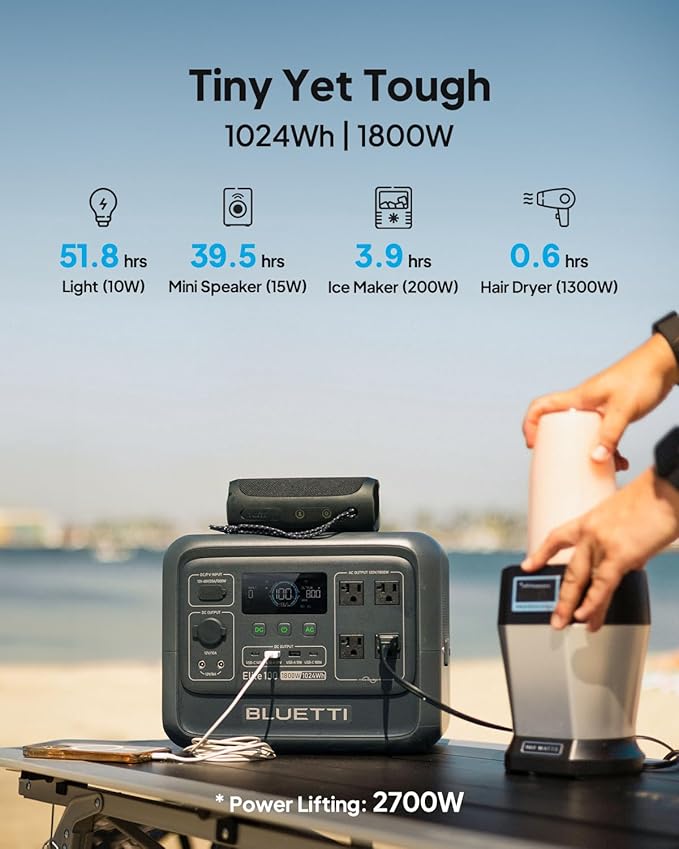 BLUETTI Elite 100 V2 Solar Generator - Image 2