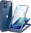Miracase Glass Series for iPhone 12/12 Pro Case 6.1 inch, Upgraded Full-Body by Miracase