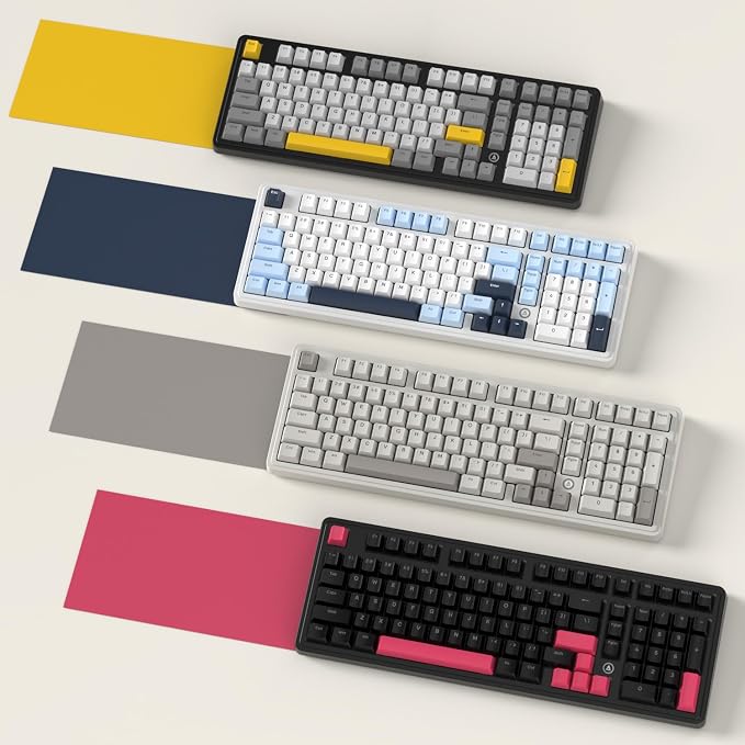 FIRSTBLOOD ONLY GAME. AK980 Wired Mechanical Keyboard, 101Keys Full Layout - Image 5
