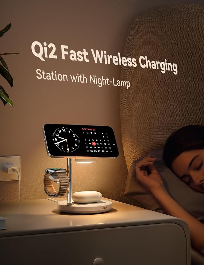 15W MagSafe for JOYROOM, Fast Qi2 Certified 4-in-1 MagSafe Charging Station for - Image 2