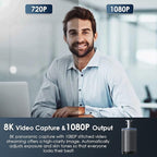 NexiGo Meeting 360, 8K Captured AI-Powered Framing & Speaker Tracking, Plug & - Image 6