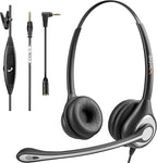 Wantek Phone Headset Wired Computer Headset by Wantek