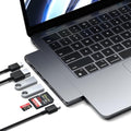 Satechi 7 in 1 USB C Hub Multiport Adapter Pro Slim, USB C Dongle, 100W Charging by Satechi