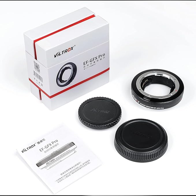 VILTROX EF-GFX Pro Lens Adapter EF Mount to GFX Mount Lens Adapter Converter - Image 8