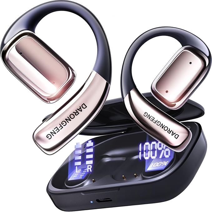 Open Ear Wireless Bluetooth Headphones, Pain-Free Air Conduction Ear Buds - Image 8