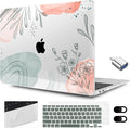 MEEgoodo for MacBook Air 13.3 inch Case 2021 2020 2019 2018 A2337 M1 A2179 A1932 by MEEgoodo