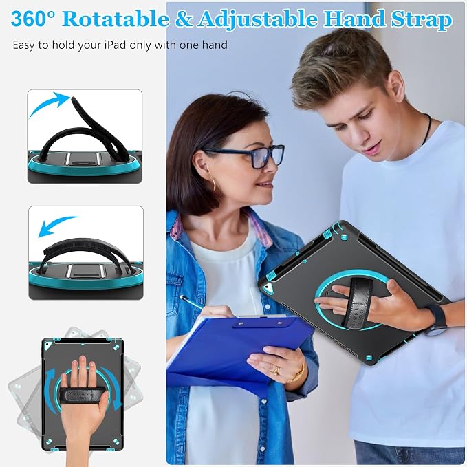 Case for iPad Pro 12.9 2nd Generation 2017& 2015 1st Generation, Heavy Duty - Image 4
