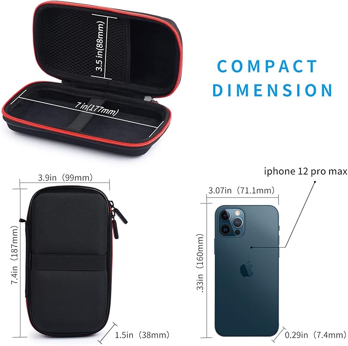 Hard Travel Case for Ekrist/LanLuk Portable Charger Power Bank 25800mAh - Image 4