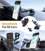 VICSEED Blue Phone Holders for Your Car Cell Phone Mount for Car Dashboard - Image 7