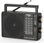 PRUNUS J03C AM FM Radio Portable USB or AA Battery Operated by PRUNUS