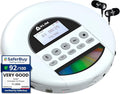 KLIM Nomad - New - Portable CD Player - with Headphones - Radio FM - Compatible by KLIMTechnologies