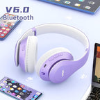 Uliptz Wireless Bluetooth Headphones, 65H Playtime, 6EQ Sound Modes, HiFi - Image 3