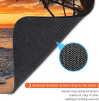Square Mouse Pad Beach Sunset, Personalized Premium-Textured Custom Mouse Mat - Image 5