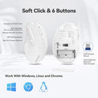 TECKNET Wireless Mouse, 2.4G Ergonomic Optical Mouse, Computer Mouse - Image 7