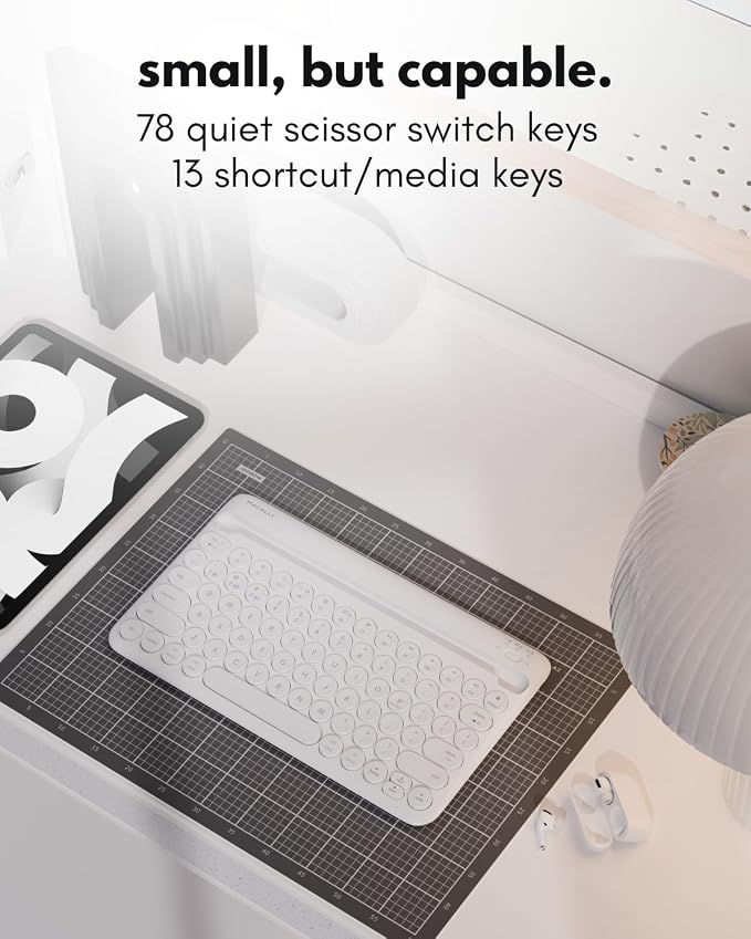 Macally Bluetooth Keyboard for Tablet | Wireless Keyboard for iPad mini/Air/Mini - Image 5