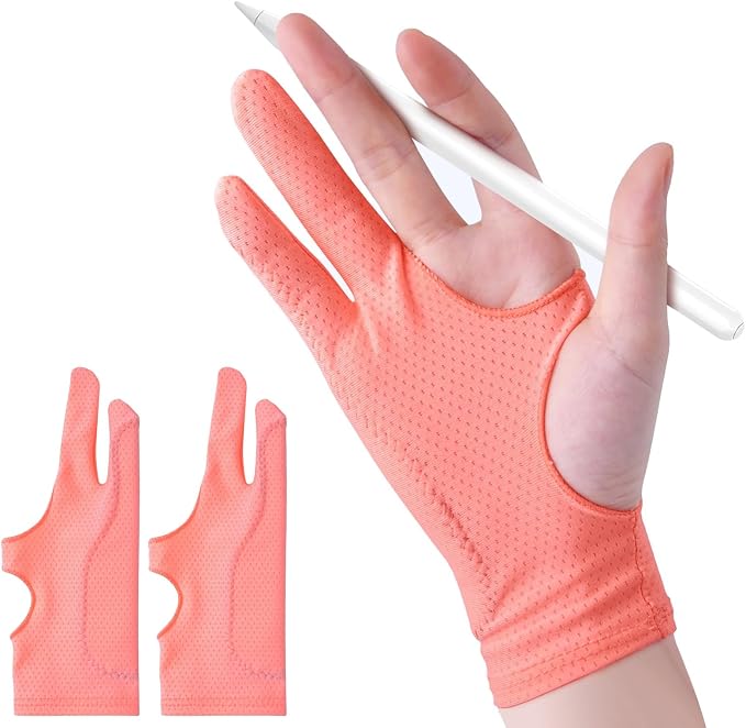 Drawing Glove Right Left Hand Palm Rejection Glove by ANMONE