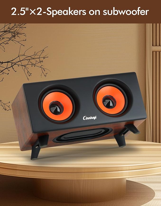 2.1 Computer Speakers with Subwoofer, Stereo Mid-High Dual Speakers, Volume - Image 2